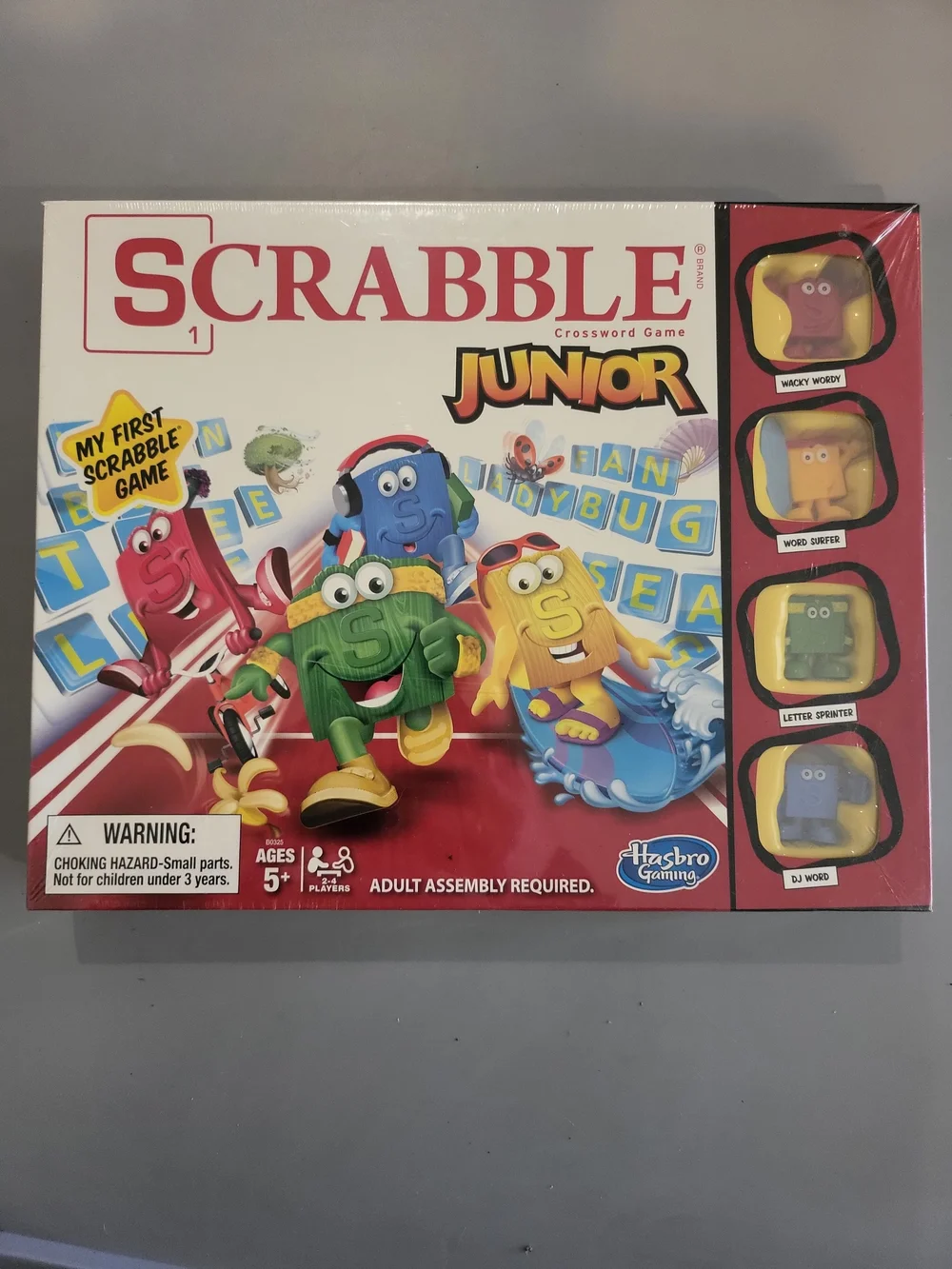 NEW Sealed Hasbro Scrabble Junior Kids Board Game
